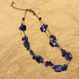 Lia Sophia Blue Necklace 💙